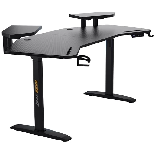 Компьютерный стол с электрорегулировкой высоты Anda Seat Shadow Warrior Black (AD-D-DD1-1600L-02-B)