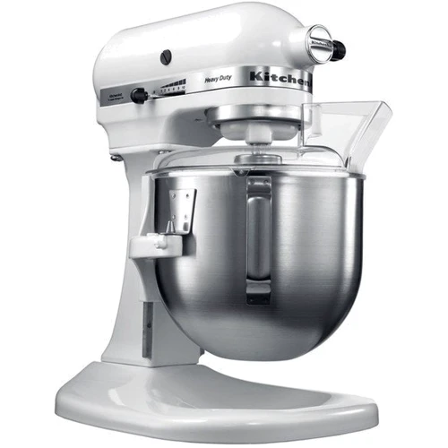 Кухонный комбайн KitchenAid Heavy Duty 5KPM5EWH: Материал чаши нержавеющая сталь