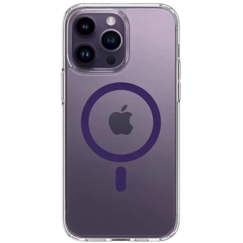 Чехол для iPhone Spigen Ultra Hybrid MagFit Deep Purple (ACS05585) for iPhone 14 Pro фото 7