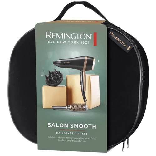 Фен Remington D6960GP: Дополнительные параметры Съемная задняя решетка, Защита от перегрева, Концентратор, Петля для подвешивания, Ионизация, Подача холодного воздуха, Диффузор
