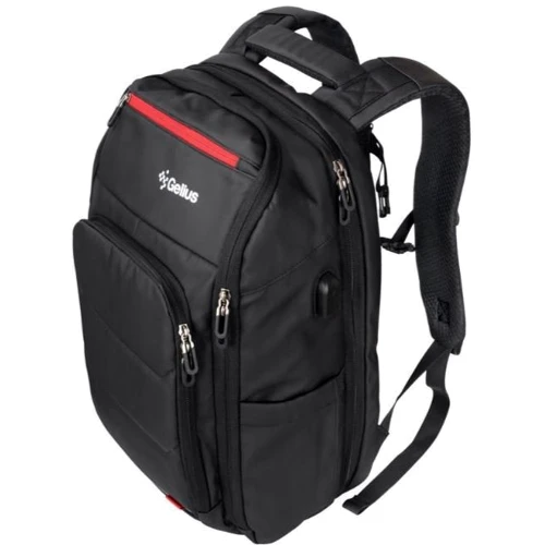 Сумка для ноутбуков Gelius 17" Backpack Waterproof Protector 2 Black (GP-BP006): Материал нейлон, полиэстер