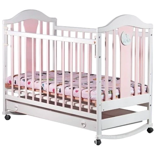 Кроватка Laska-M Наполеон NEW Mix без ящика (розовая): Тип классическая кроватка