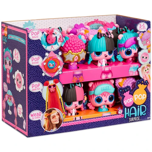 Игровой Набор Pop Pop Hair Surprise Модная прическа (558552) фото 18