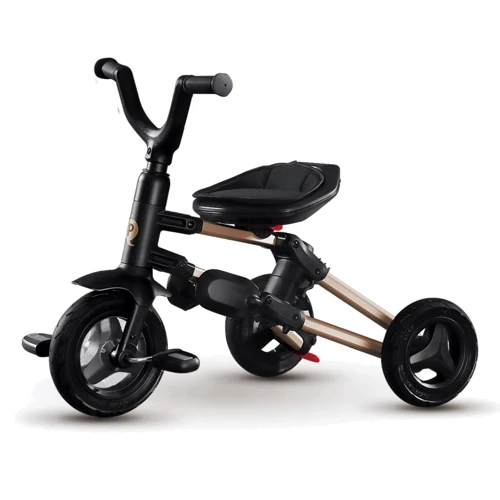 Велосипед Qplay Nova Rubber Gold складаний триколісний дитячий (S700Gold+Rubber) фото 5