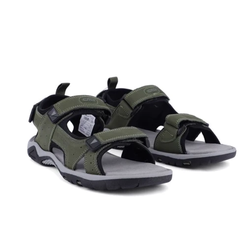 Сандалии CMP Almaak Hiking Sandal (38Q9947-02PD) 43 (44) зеленые натуральный нубук лето фото 1