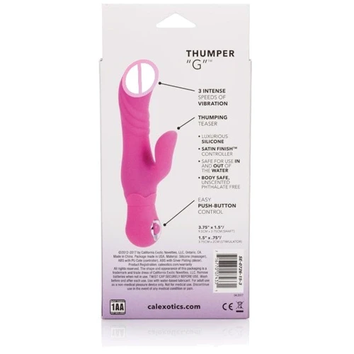 Вибратор Posh Thumper G, розовый