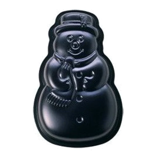 Форма для выпечки Kaiser Backform WINTER AND CHRISTMAS - снеговик (D-31 см) (642468): Крышка Нет