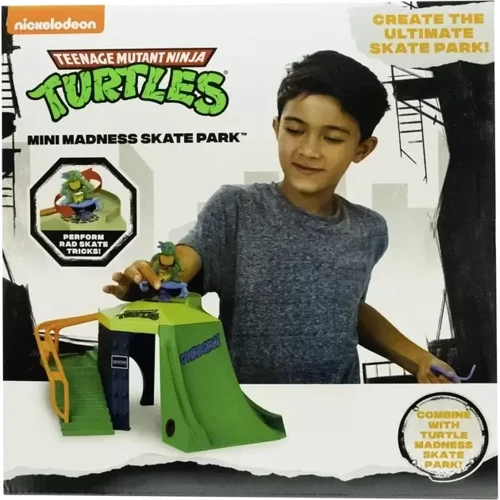 Игровой набор Funrise TMNT Черепашки-ниндзя классические мини Скейт-парк (71053) фото 4