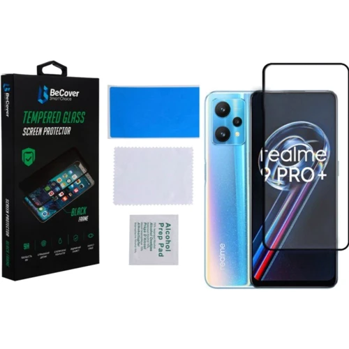Аксессуар для смартфона BeCover Tempered Glass Black for Realme 9 Pro+ (707879)