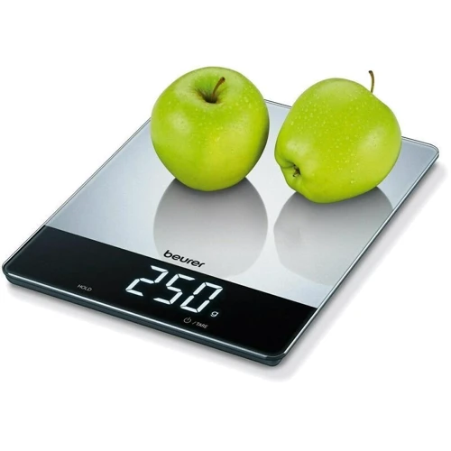 Весы кухонные Beurer KS 34 XL Stainless Steel: Минимальный шаг (цена деления), г 1