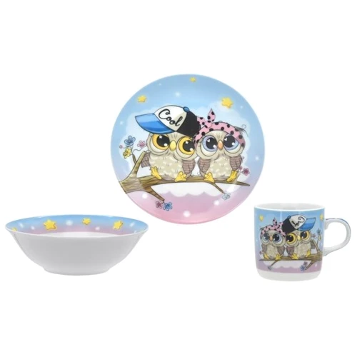 Детская посуда Limited Edition OWL Набор 3 предмета (С557): Тип Набор