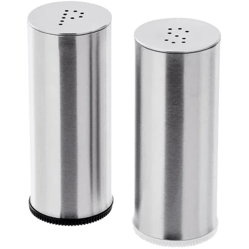 Набір для спецій ІКЕА PLATS 2 предмети, 7 см нержавіюча сталь (80233675): Тип Набір для солі та перцю