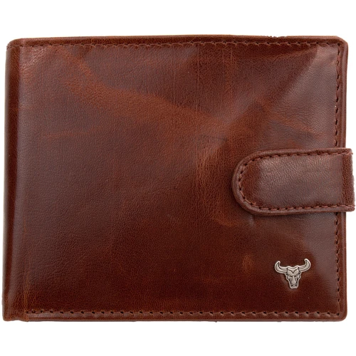 Чоловіче портмоне Buffalo Wild коричневе (DNKN992L-BW-brown) фото 6