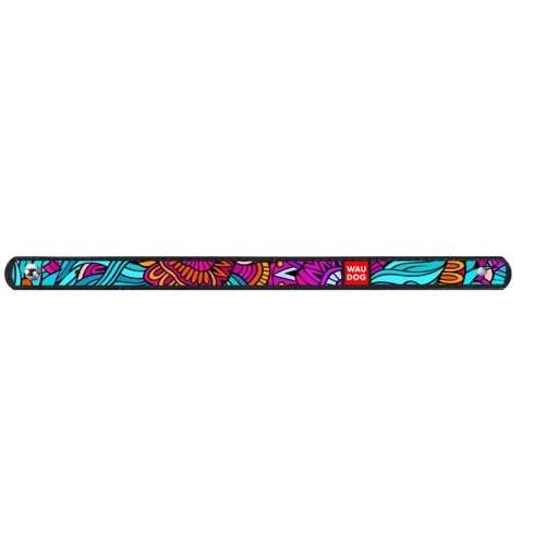 Браслет WAUDOG Design с рисунком "Лето" 15 мм 21-23 см черный (00451): Производитель WAUDOG