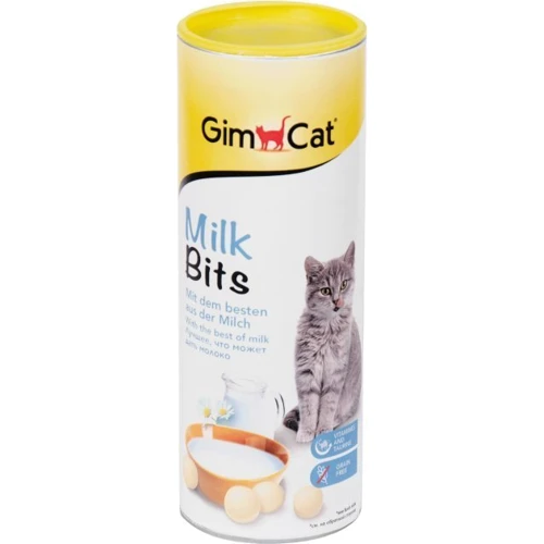 Витаминизированные лакомства Gimborn GimCat MilkBits 425 g для кошек с молоком (4002064419145)