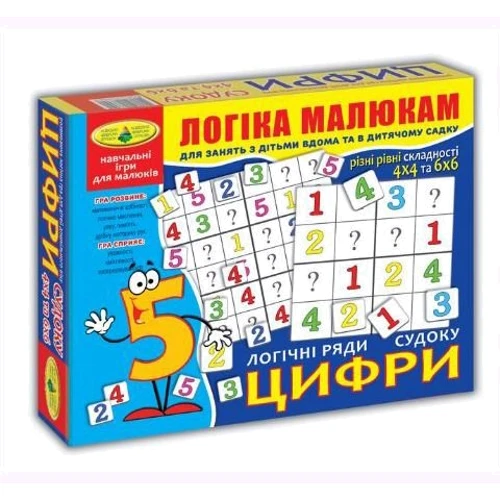 Игра Київська Фабрика Іграшок Судоку Цифры (82753)