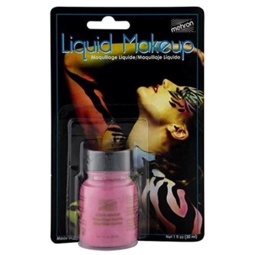 Mehron Liquid Makeup, Pink Жидкий грим (Розовый) 30 ml фото 1