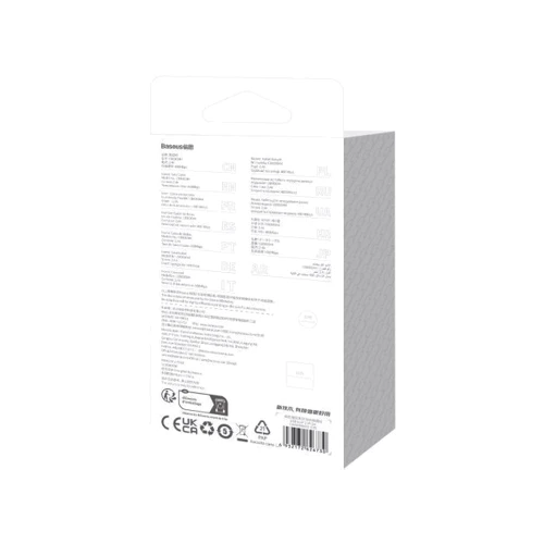 Кабель Baseus USB Cable to Lightning CoolPlay Series 2.4A 1m White (CAKW000402) фото 7