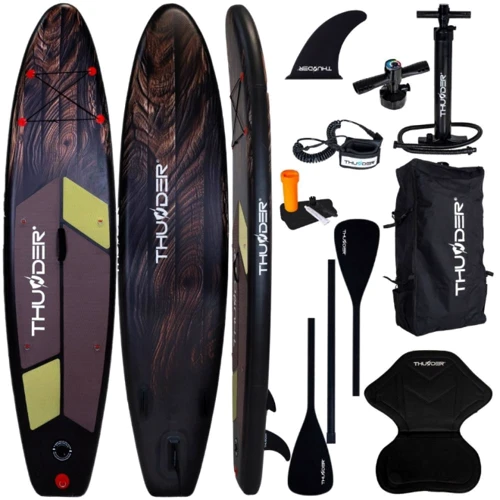 Надувная SUP доска THUNDER WOOD 320 (WOOD)