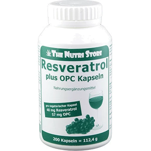 Greendar Resveratrol + OPC, 48 mg/57 mg, 200 Capsules (ФР-00000016)