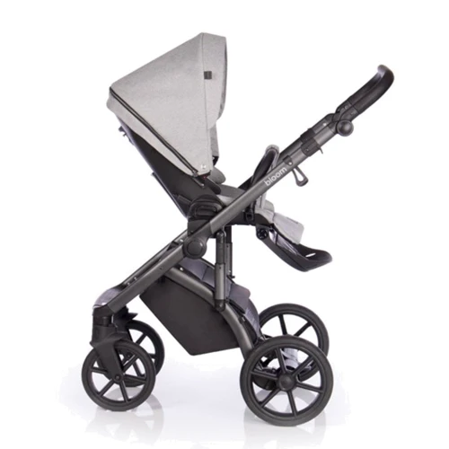 Универсальная коляска 2 в 1 Roan Bloom 9023-RB-19, Silver Chevron, серый: Тип коляски Универсальная коляска (2-в-1)