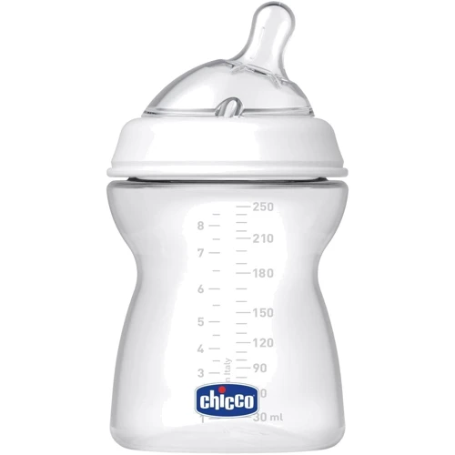 Пляшка пластик Chicco Natural Feeling 250мл (80723.00): Матеріал пластик