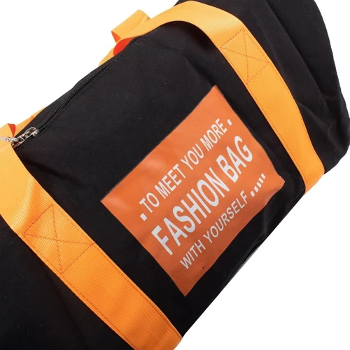Спортивна сумка Valiria Fashion чорна (4DETBI2115-8): Фактура Ткана, матова