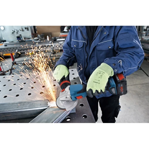Болгарка (угловая шлифмашина) Bosch GWS 18v-15 PSC: Макс. частота вращения диска 11000 об/мин