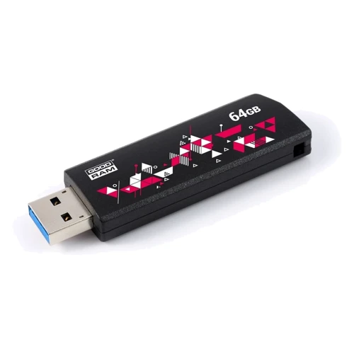 USB-флешка GOODRAM 64GB UCL3 Click USB 3.0 Black (UCL3-0640K0R11): Стандарт USB USB 3.0