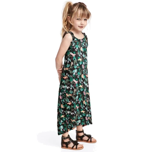 Платье H&M 7Z4707665 92 см черное: Пол Девочка
