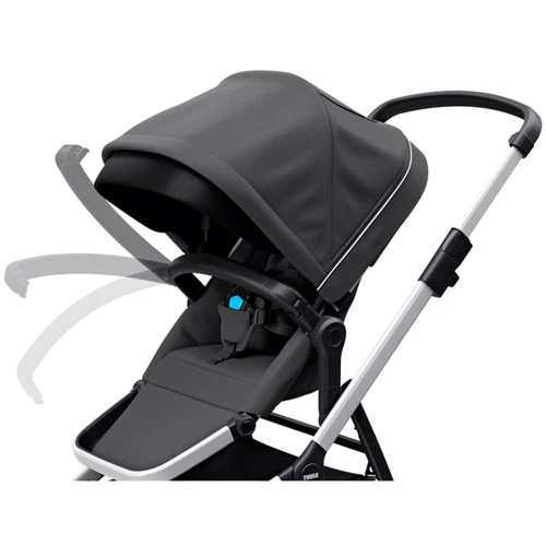 Детская коляска 2 в 1 Thule Sleek + Bassinet (Energy Red) (TH11000009) фото 11