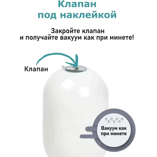 Мастурбатор з ефектом відсмоктування Fleshnash Cozy Touch (білий), 15х6.7см