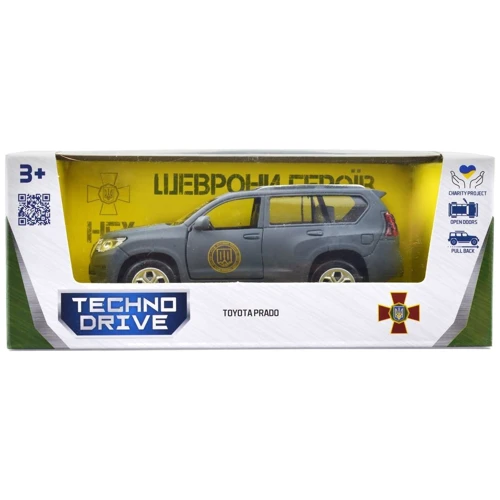 Автомодель TechnoDrive серии Шевроны Героев - Toyota Prado - Кара-Даг (KM6189): Вид Автомобили