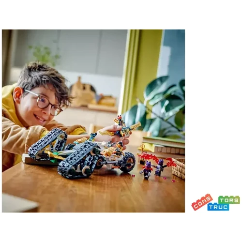 Конструктор LEGO NINJAGO Комбі-автомобіль команди ніндзя (71820): Кількість деталей, шт. 576