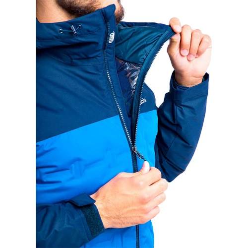 Пуховик Columbia Grand Trek™ Down Jacket 1864526-432 48 синій зимовий з капюшоном: Довжина рукава Длинный
