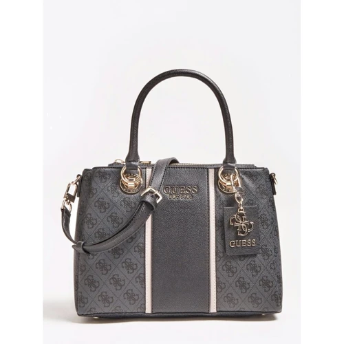 Женская сумка тоут Guess Cathleen 3 Compartment Satchel темно-серая (HWSG7737060-COA)