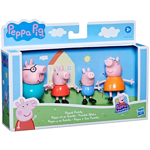Набор фигурок Peppa - Дружная семья Пеппы (F2190): Тип Набор игровых фигурок