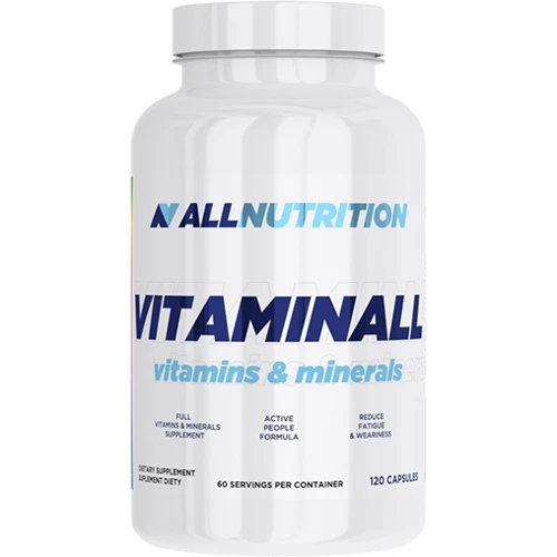 All Nutrition VitaminALL Vitamins & Minerals 120 caps