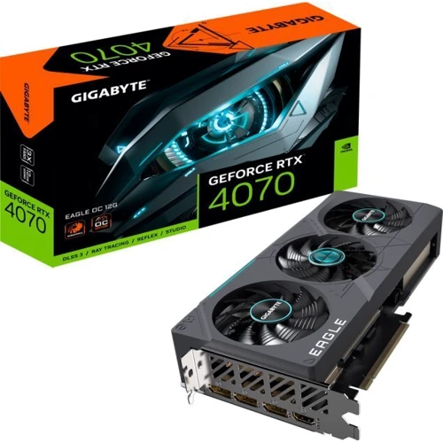 Видеокарта GIGABYTE GeForce RTX 4070 EAGLE OC 12G (GV-N4070EAGLE OC-12GD): Назначение Геймерские