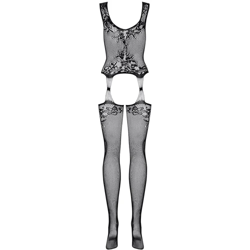 Комбинезон-сетка Obsessive F221, XL/XXL