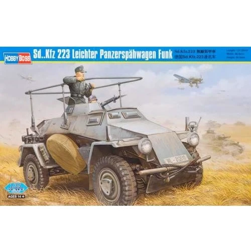 Модель Hobby Boss Бронеавтомобиль Sd.Kfz.223 Leichter Panzerspahwagen Funk (HB82443)