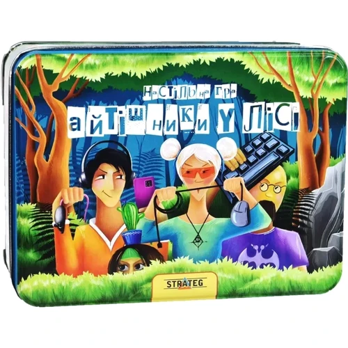 Настольная игра Strateg Айтишники в лесу (укр) (30388)