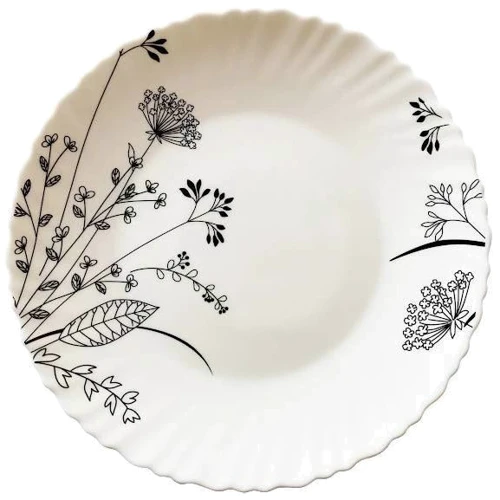 Салатник Vittora Wave Черно-белое соцветие 17.5 см (V-175BW): Тип салатник