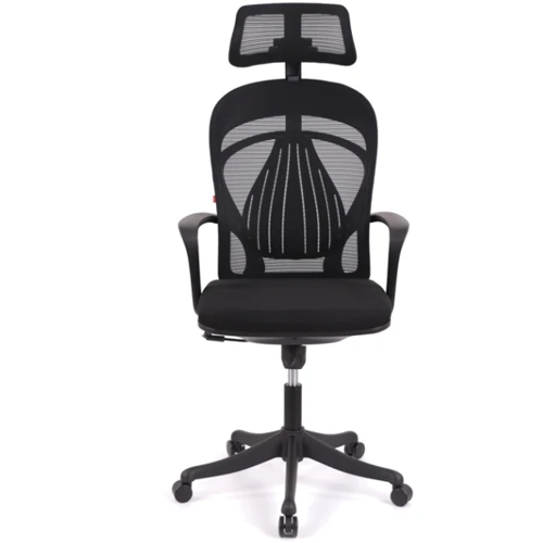 Крісло АКЛАС Тревізо BL Tilt (UK-809A) Чорний (Чорний) (00136003): Тип для персоналу