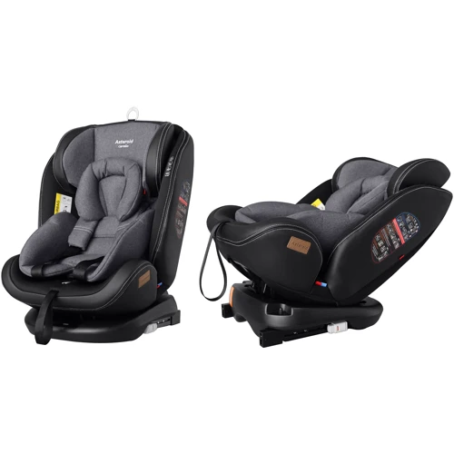 Автокресло Carrello Asteroid CRL-12801 Magnet Gray 0+1/2/3 ISOFIX c поворотом