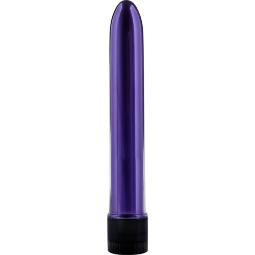 Вибратор пластиковый Retro Ulra Slimline, 17x2.5 см, фиолетовый