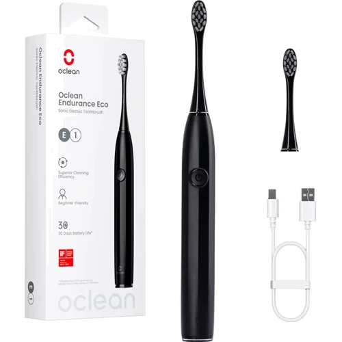 Зубная щетка Oclean Endurance Eco Electric Toothbrush Black (6970810553321)
