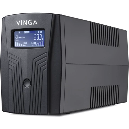 Vinga LCD 600VA plastic case (VPC-600P)