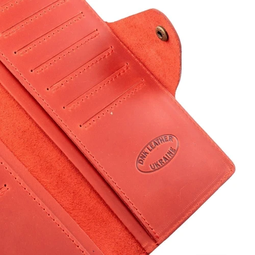 Женский тревел-кейс DNK Leather красный (DNK-PURSEH-col-H): Пол Женский