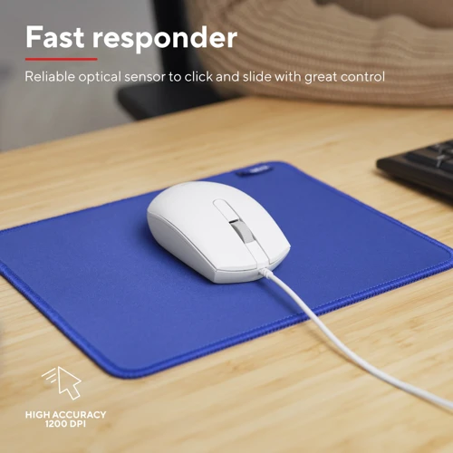 Мишка Trust TM-101 Eco White (25320): Кількість кнопок 3